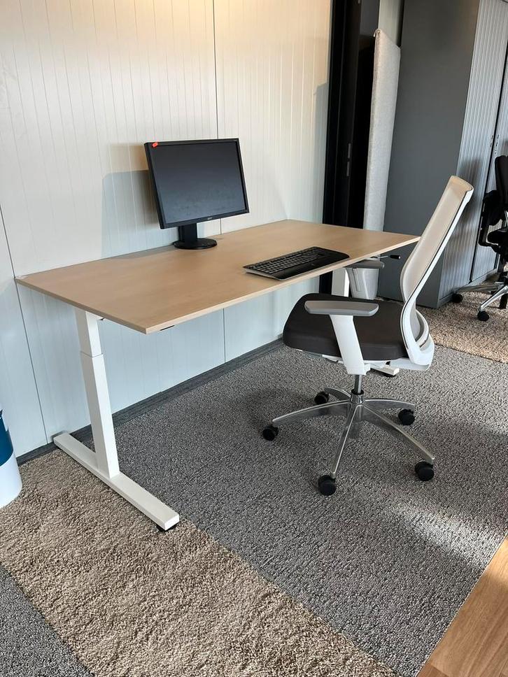 Bureaustoelen Utrecht van 165.- nu 125.- ex btw pst., Huis en Inrichting, Bureaustoelen, Gebruikt, Bureaustoel, Wit, Ergonomisch