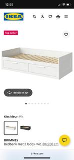 Nieuw Ikea Brimnes logeerbed slaapbank nog in de verpakking, Ophalen, Nieuw, Tweepersoons, 140 cm