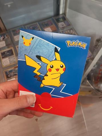 Pokemon McDonald's Pikachu Kaart beschikbaar voor biedingen