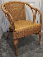 Rotan stoel / fauteuil, Ophalen, Gebruikt, Minder dan 75 cm, Riet of Rotan