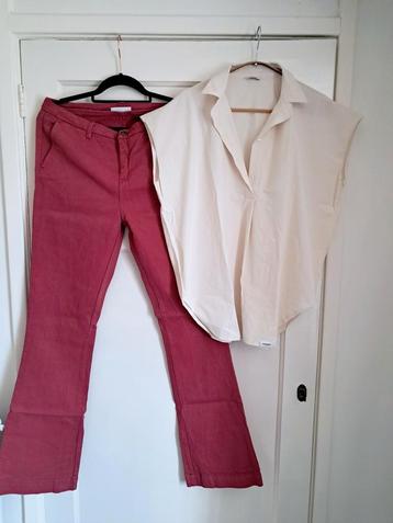 2delig set By Bar pants en Penn&Ink top L42 beschikbaar voor biedingen