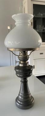 Tinnen olielamp, Antiek en Kunst, Antiek | Lampen, Ophalen of Verzenden