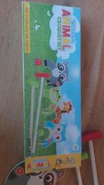 Houten Dieren Croquet Spel 3+, Ophalen of Verzenden, Nieuw, Ontdekken