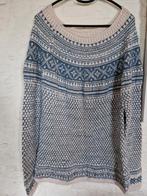 Noorse wollen trui - Maat L, Verzenden, Zo goed als nieuw, Maat 42/44 (L), Blauw