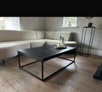 Salontafel metaal/hout 130x80 cm, Huis en Inrichting, Tafels | Salontafels, Ophalen, Gebruikt, 100 tot 150 cm, 50 tot 100 cm