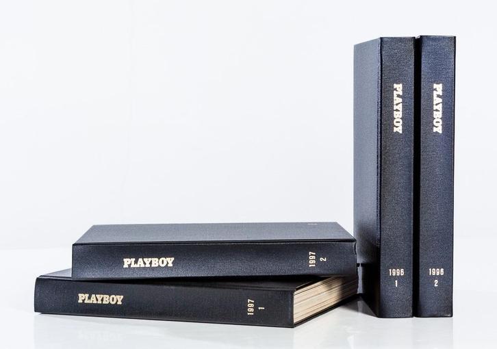 ALLE INGEBONDEN JAARGANGEN PLAYBOY NEDERLAND 1982 T/M 2003, Verzamelen, Tijdschriften, Kranten en Knipsels, Tijdschrift, Nederland