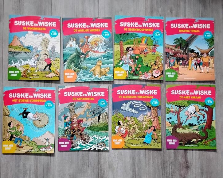 Suske en Wiske - Zomeractie 2013 - set van 8 delen, Boeken, Stripboeken, Zo goed als nieuw, Meerdere stripboeken, Ophalen of Verzenden