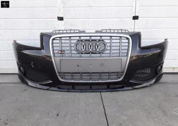 Audi S3 8P LZ9W voorbumper kompleet grill