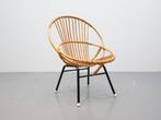 Rotan fauteuil Rohé Noordwolde, Huis en Inrichting, Stoelen, Ophalen, ., Zwart, Eén