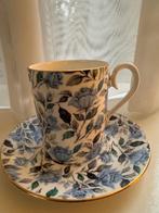 Royal Albert blue polka kop en schotel, Antiek en Kunst, Ophalen