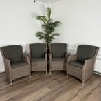 2x 4 Seasons Outdoor (4SO) Tuinstoelen – Perfecte staat, Verzenden, ., Zo goed als nieuw, 4so