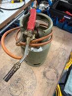 Karweibranderset met kleine groene lege fles, Ophalen, Overige typen, Zo goed als nieuw, Karweibrander