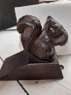 oude gietijzeren deurstopper, model van eekhoorn., Antiek en Kunst, Curiosa en Brocante, Ophalen of Verzenden