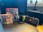Switch OLED (White) + Super Mario Bros. Wonder, Spelcomputers en Games, Spelcomputers | Nintendo Switch, Switch OLED, Met games