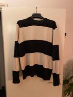 Langer model gestreepte trui, H&M, Zwart, Maat 42/44 (L), Ophalen of Verzenden