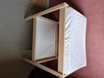 SNIGLAR Commode, beuken/wit, 72x53 cm, Kinderen en Baby's, Kinderkamer | Commodes en Kasten, Minder dan 75 cm, 50 tot 70 cm, Zo goed als nieuw
