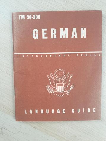 US pocket guide German.