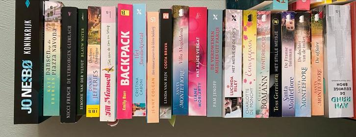 Leesboeken - Thrillers & Feel Good - 21 stuks, Boeken, Literatuur, Zo goed als nieuw, Ophalen of Verzenden