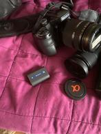 Sony Alpha Digitale Camera + 18-200mm Objectief, Gebruikt, Spiegelreflex, Ophalen of Verzenden, Sony