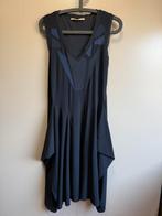 Marithe + Francois Girbaud donkerblauw travelstof jurk | 38, Kleding | Dames, Maat 38/40 (M), Girbaud, Blauw, Ophalen of Verzenden