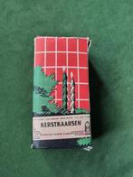 Vintage Kerstboom Kaarsjes, Huis en Inrichting, Overige materialen, Gebruikt, Ophalen of Verzenden, Kaars