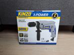 Klopboormachine Kinzo, Doe-het-zelf en Verbouw, Gereedschap | Boormachines, 600 watt of meer, Zo goed als nieuw, Klopboormechanisme