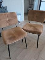 4 stuks eetkamerstoel Kaat, van Woood Karwei, Huis en Inrichting, Stoelen, Ophalen, Zo goed als nieuw, Bruin
