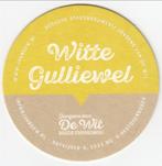 1 JONGENS VAN DE WIT *WITTE GULLIEWEL* BIERVILTJE, Verzamelen, Biermerken, Verzenden, Gebruikt, Viltje(s), Overige merken