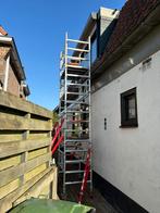 Te huur: kleine, smalle Steiger, Door 1 persoon op te bouwen, Doe-het-zelf en Verbouw, Steigers, Ophalen of Verzenden, Gebruikt