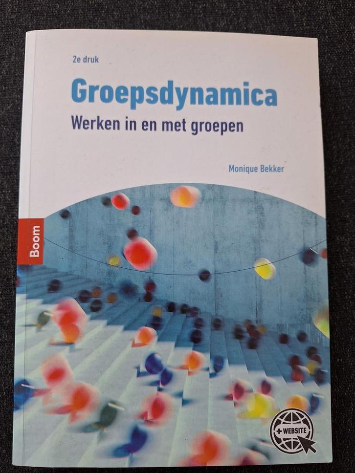 Groepsdynamica - Werken in en met groepen, Boeken, Studieboeken en Cursussen, Zo goed als nieuw, HBO, Gamma, Ophalen of Verzenden