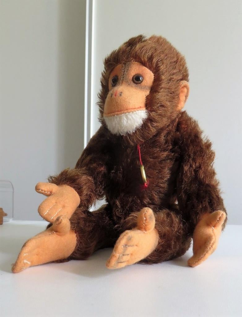 Speelgoed Aap Hermann, Antiek en Kunst, Antiek | Speelgoed, Ophalen of Verzenden