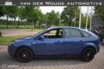 Ford Focus 1.8-16V Ambiente Flexifuel '08 Airco|Cruise!, 4 cilinders, Blauw, 1219 kg, Handgeschakeld