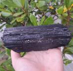 Grote Zwarte Toermalijn edelsteen mineraal verzameling, Ophalen of Verzenden