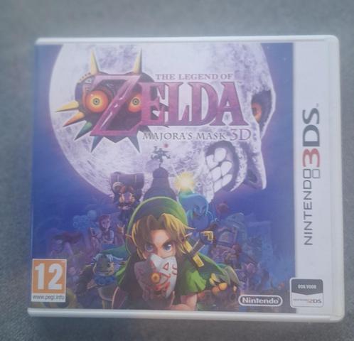 The Legend of Zelda Majora's Mask 3D *ZGAN*, Spelcomputers en Games, Games | Nintendo 2DS en 3DS, Zo goed als nieuw, Avontuur en Actie