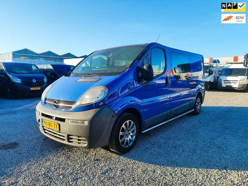 Opel Vivaro 1.9 DTI L2H1 DC Sidebar! Nap!, Auto's, Bestelauto's, Bedrijf, Te koop, ABS, Centrale vergrendeling, Elektrische ramen