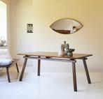 Arko Eettafel massief mangohout Tikamoon, Ophalen, 50 tot 100 cm, Zo goed als nieuw, Vijf personen of meer