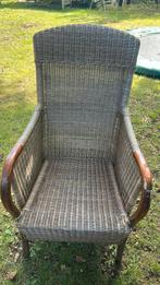 Rotan stoel, Huis en Inrichting, Stoelen, Ophalen, Gebruikt, Bruin, Riet of Rotan