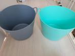 Flexibele emmer/ bak/ wasmand/ kuip, Ophalen, Gebruikt, Kunststof