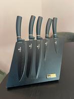 Berlinger Haus Messenset - Groen/Zwart met Gouden Details, Ophalen of Verzenden, Gebruikt