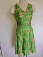 Vintage Jurk ! 50 60 sixties groen N courtaulds cocktail xs, Ophalen of Verzenden, Zo goed als nieuw, Courtalds, Maat 34 (XS) of kleiner
