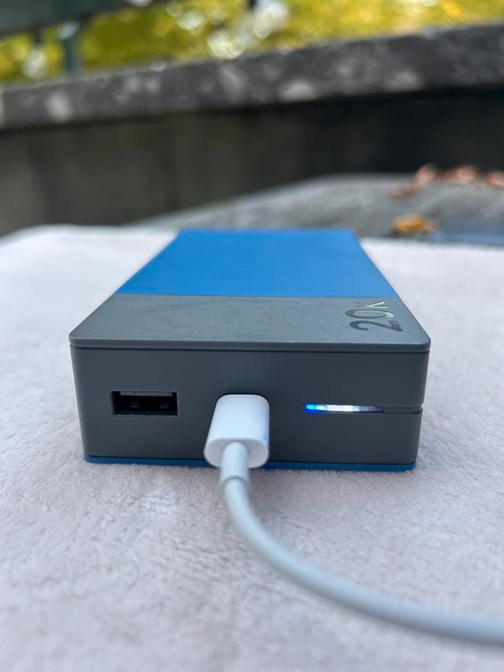 Powerbank 20.000mah, Telecommunicatie, Powerbanks, Zo goed als nieuw, Ophalen of Verzenden