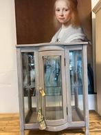 Theekastje, Huis en Inrichting, Kasten | Vitrinekasten, Ophalen, Gebruikt, Eikenhout, 50 tot 100 cm
