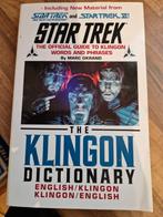 Star Trek the KLINGON dictionary, Boeken, Science fiction, Ophalen of Verzenden, Zo goed als nieuw