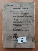 1/2 TH9-314/271  DAF 3 TONNER, Ophalen of Verzenden, Landmacht, Nederland, Boek of Tijdschrift