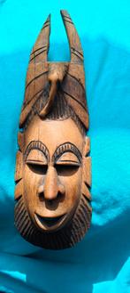 Afrikaans masker houtsnijwerk., Antiek en Kunst, Ophalen of Verzenden