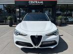 Alfa Romeo Stelvio 2.0 T AWD Super 280PK|Pano|Harman/Kardon|, Auto's, Alfa Romeo, Automaat, Zwart, 4 cilinders, Wit