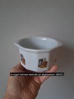 Schaal met Ezel met mand porselein D12xH7cm, Huis en Inrichting, Keuken | Servies, Nieuw, Ophalen of Verzenden, Schaal of Schalen