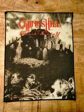Cypress Hill Black Sunday 1993 vintage muziek backpatch beschikbaar voor biedingen