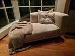 Loungebank of chaise longue met bijzet tafel, Ophalen, Gebruikt, Eenpersoons, 75 tot 100 cm