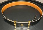 Zwarte leren Hermes riem, Minder dan 95 cm, Ophalen of Verzenden, Riem of Ceintuur, Echt leder